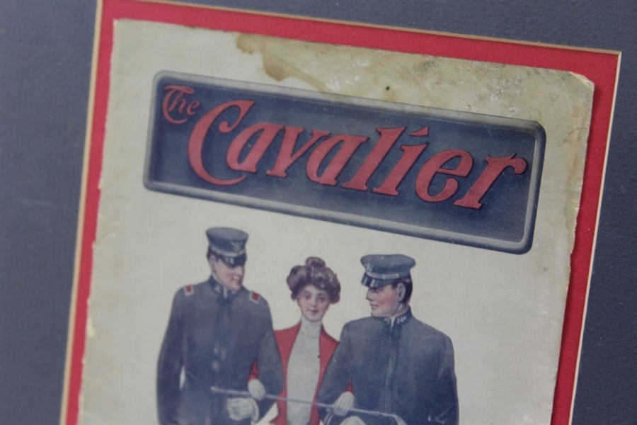 1905 'The Cavalier' Magazine Cover - Matted - June, Vol. I, No. 16