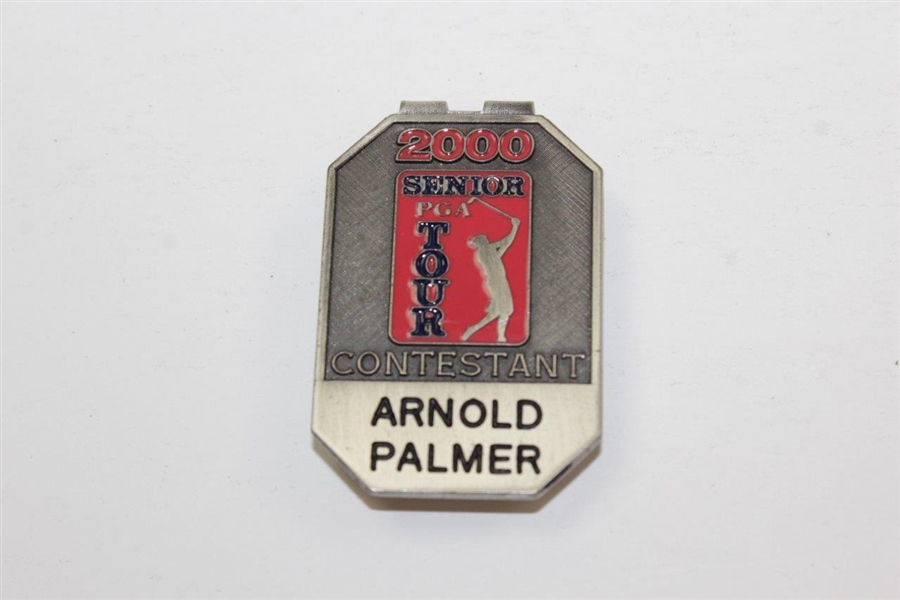 Arnold Palmer 2000 Senior PGA Tour Commemorative Contestant Money Clip