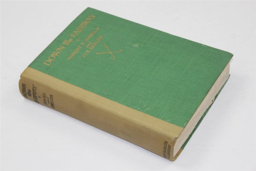 1927 'Down The Fairway' Book by Bobby Jones & O.B. Keeler