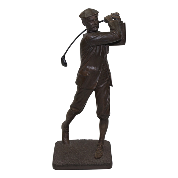 C.B. Macdonald Statue Centennial Of Golf In America Signed A. Petitto 8 1/2 Tall
