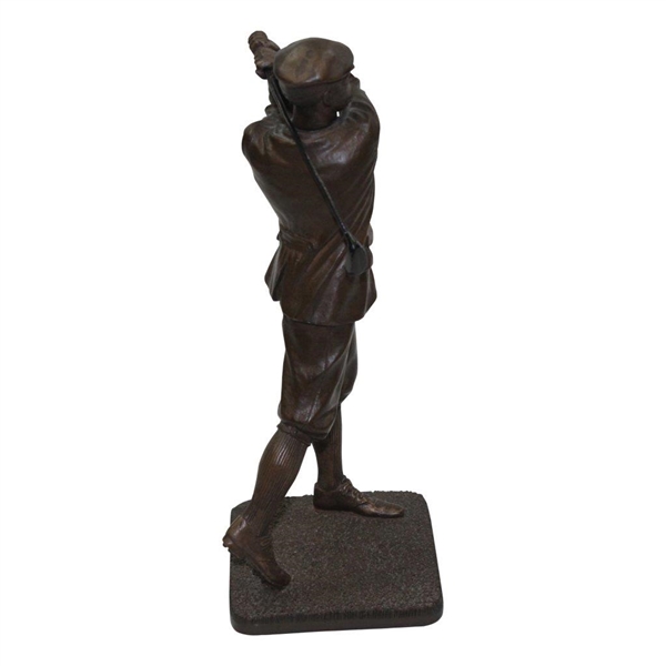 C.B. Macdonald Statue Centennial Of Golf In America Signed A. Petitto 8 1/2 Tall