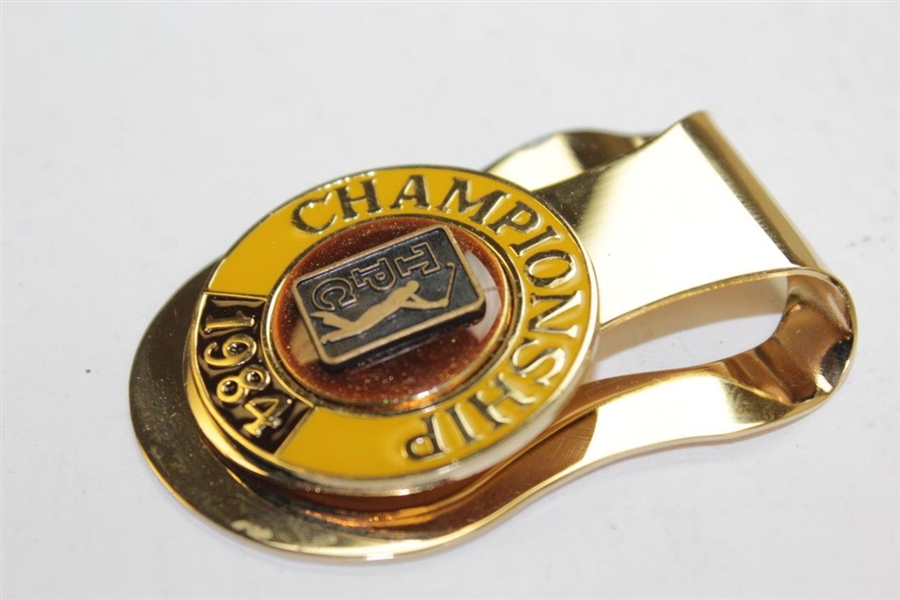 Ed Fiori's 1984 TPC Championship Contestant Badge/Clip