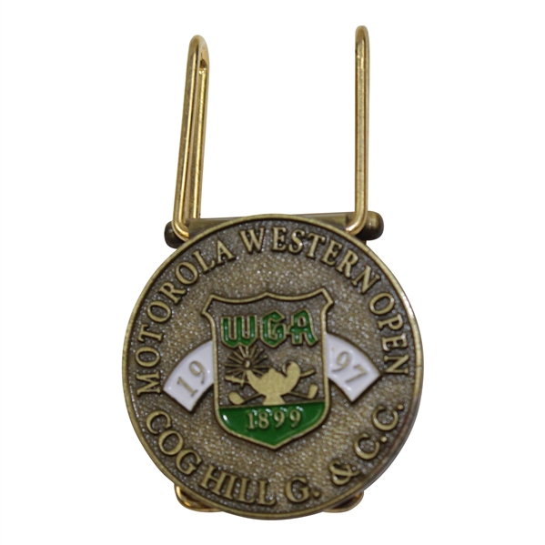 Ed Fiori's 1997 WGA Championship at Cog Hill G&CC Contestant Badge/Clip