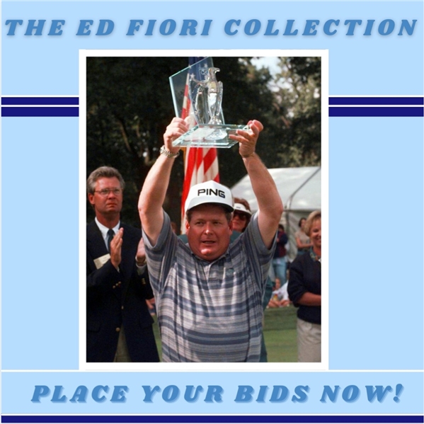Ed Fiori's 2004 Senior PGA Championship at Valhalla Contestant Badge/Clip - 65th