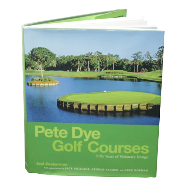 Ed Fiori's Personal 'Pete Dye Golf Courses: Fifty Years of Visionary Design' Book