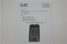 Ed Fiori's 1997 PGA Tour Badge/Money Clip