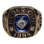 Hal Suttons Personal 1999 USA Ryder Cup Team Member Champions Ring
