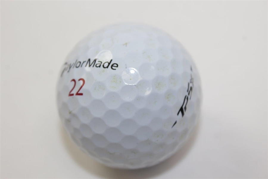 Rory McIlroy Practice Round Used Taylormade Golf Ball