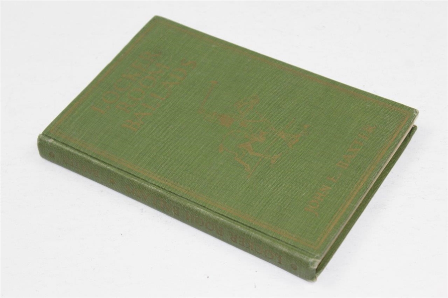 1923 'Locker Room Ballads' Golf Book by John E. Baxter