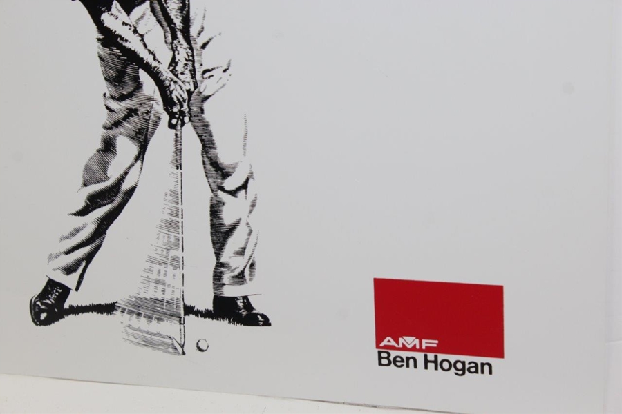 Ben Hogan Co. AMF Woods & Irons Advertising Sign