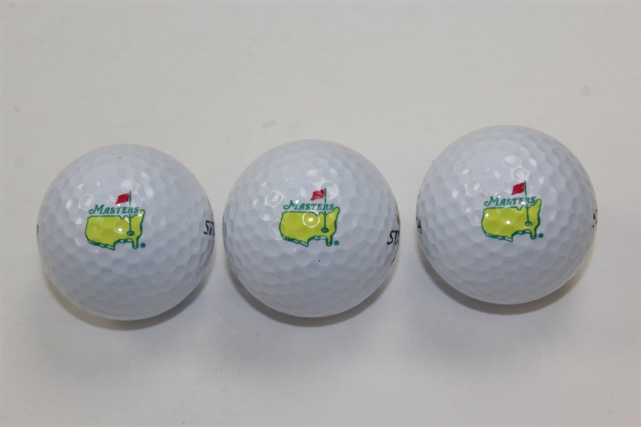 2003 Dozen Masters Strata Golf Balls In Box