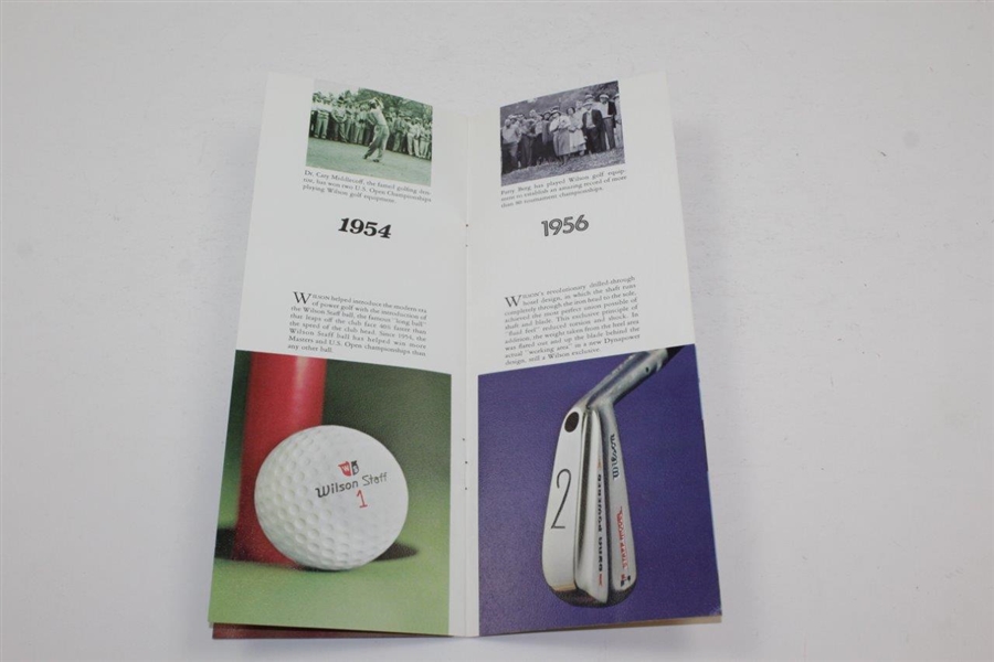1960's 'How Wilson Changed The Game Of Golf' Booklet
