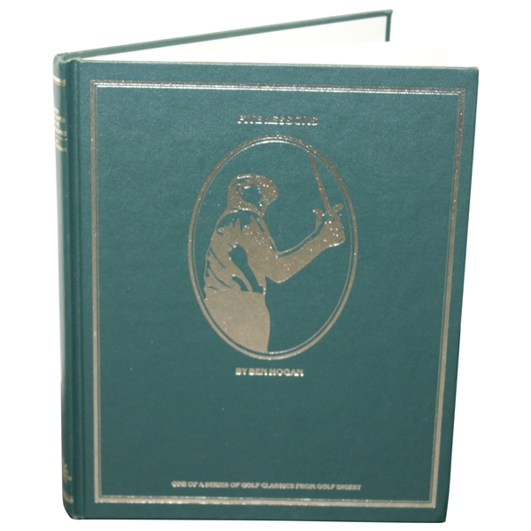 1985 Golf Digest Golf Classics Series 'Five Lessons' Book by Ben Hogan