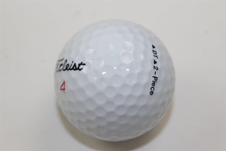Jim Furyk Signed Ryder Cup at The Country Club (Brookline) Logo Golf Ball JSA ALOA