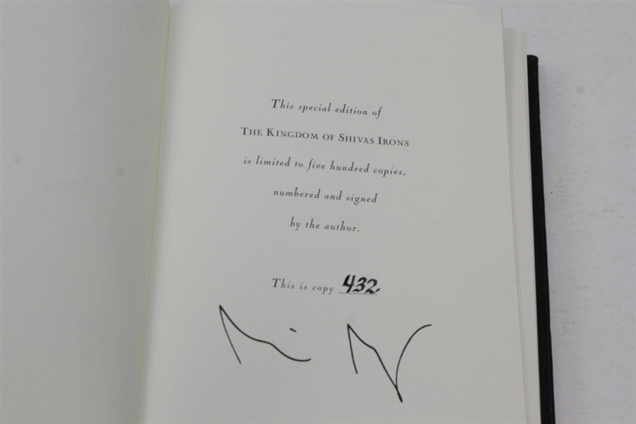 1997 'The Kingdom Of Shivas Irons' Ltd Ed #432/500 Book by Michael Murphy with Slip Case - Signed