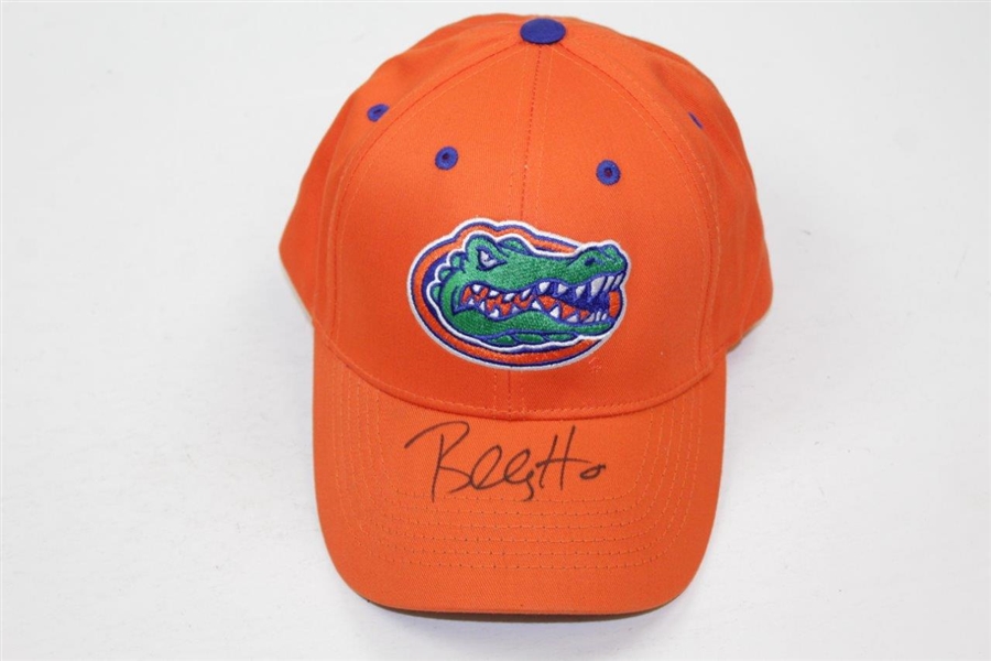 Billy Horschel Signed Orange Florida Gators Hat & Signed Photo JSA ALOA