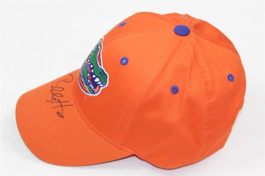 Billy Horschel Signed Orange Florida Gators Hat & Signed Photo JSA ALOA