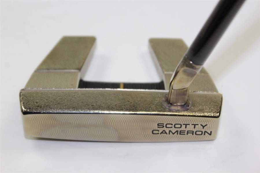 Scotty Cameron Gold Titleist Futura X5 Welded Hosel Putter with Custom Shop Sticker & Headcover
