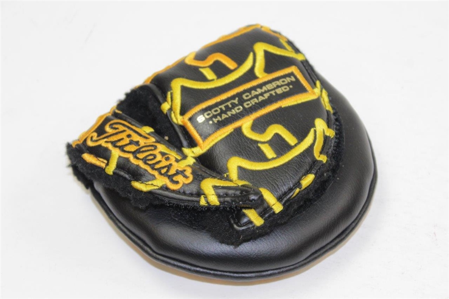 Scotty Cameron Gold Titleist Futura X5 Welded Hosel Putter with Custom Shop Sticker & Headcover