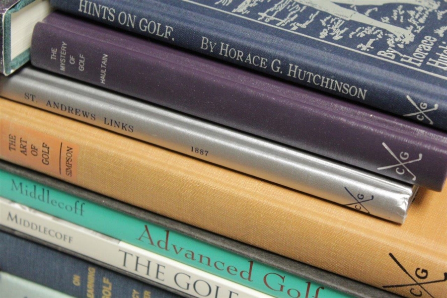 Instant Golf Book Library Consisting of Thirty One (31) Miscellaneous Golf Books