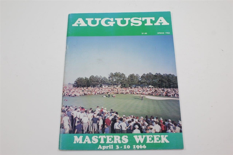 1964-1966 Masters Week Publications - 3 In Total