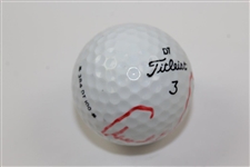Arnold Palmer Signed Titleist 3 384 Dt 100 Golf Ball JSA ALOA