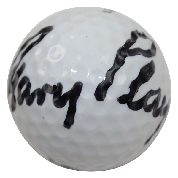Gary Player Signed Achusnet Surlyn Golf Ball JSA ALOA