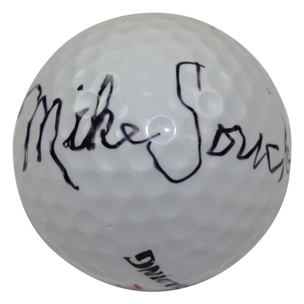 Mike Souchak Signed Spalding Dr Pepper Logo Golf Ball JSA ALOA