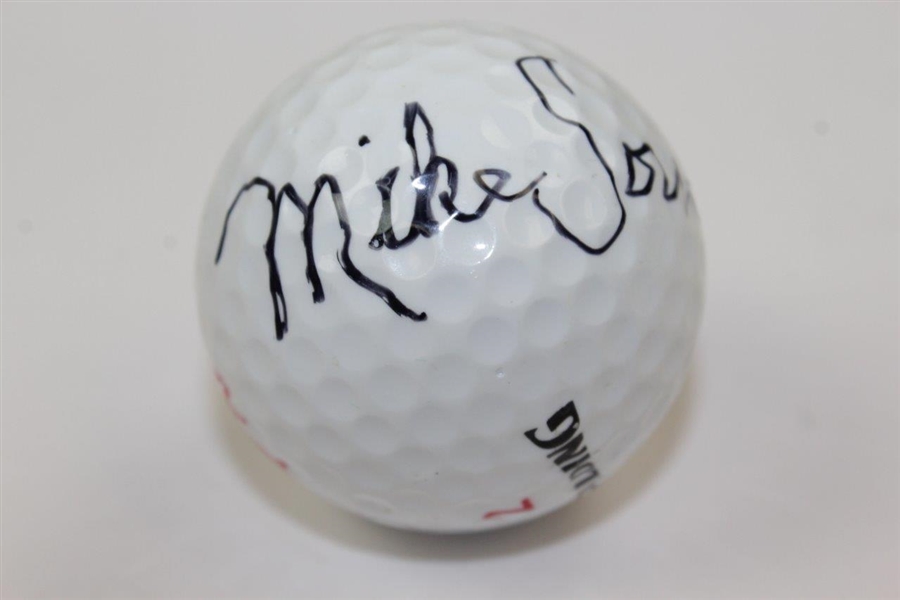 Mike Souchak Signed Spalding Dr Pepper Logo Golf Ball JSA ALOA