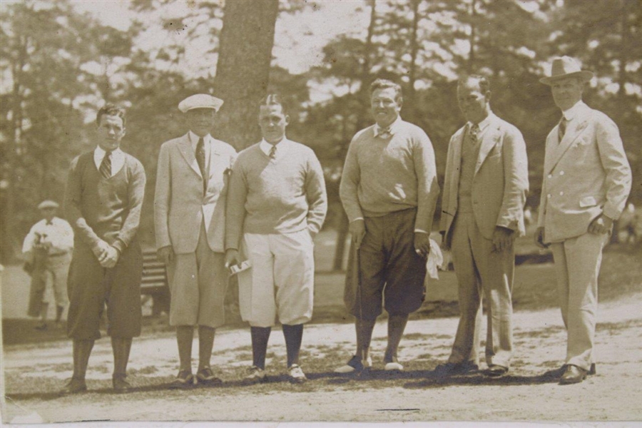 Bobby Jones at Pinehurst Original Oversize 1934 Photo
