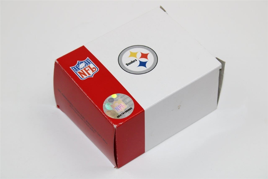 Game Time Stainless Steel Pittsburgh Steelers Watch in Original Case