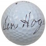 Ben Hogan Signed Legend Hogan-100 Logo Golf Ball JSA ALOA