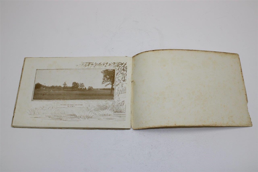 Vintage 1920's The Hotel Champlain Golf Course Booklet - 3rd Oldest Course in the United States