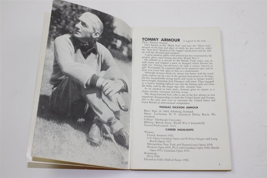 1960 Macgregor Golf Advisors Staff of Champions Booklet