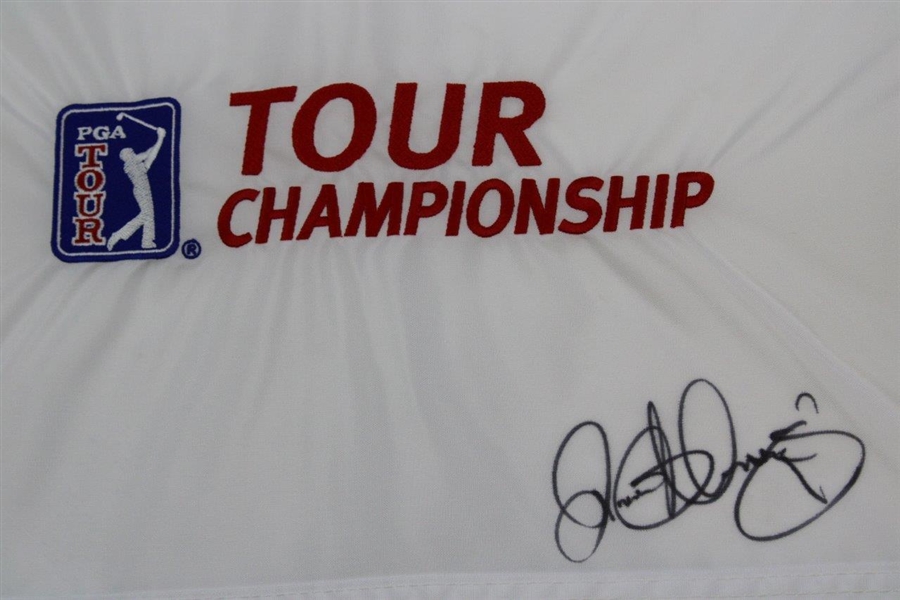 Rory McIlroy Signed PGA Tour 'TOUR' Championship Embroidered Flag BECKETT #BB88055