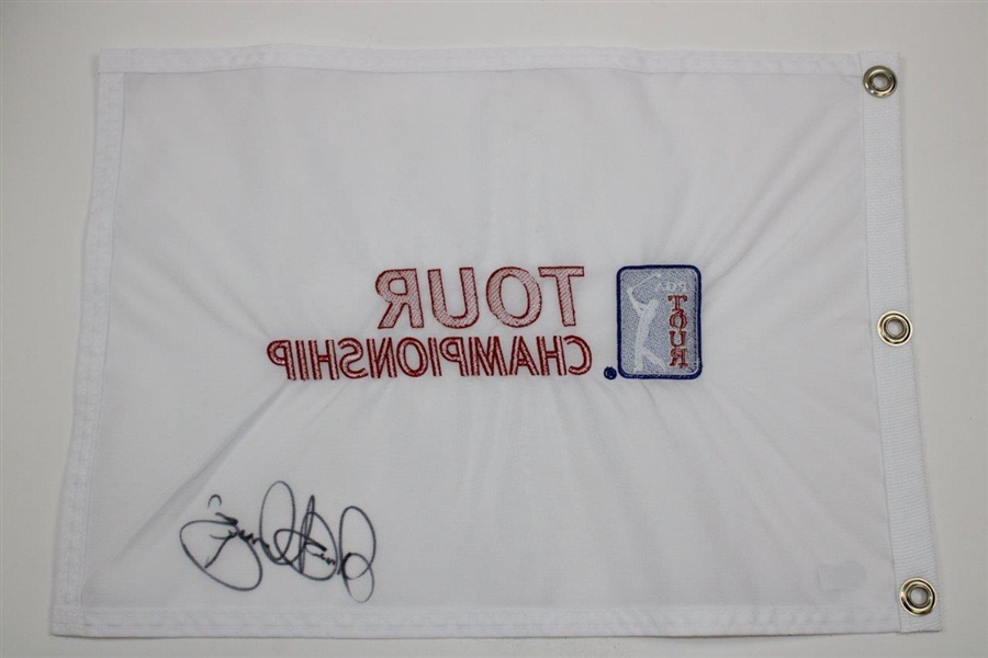 Rory McIlroy Signed PGA Tour 'TOUR' Championship Embroidered Flag BECKETT #BB88055
