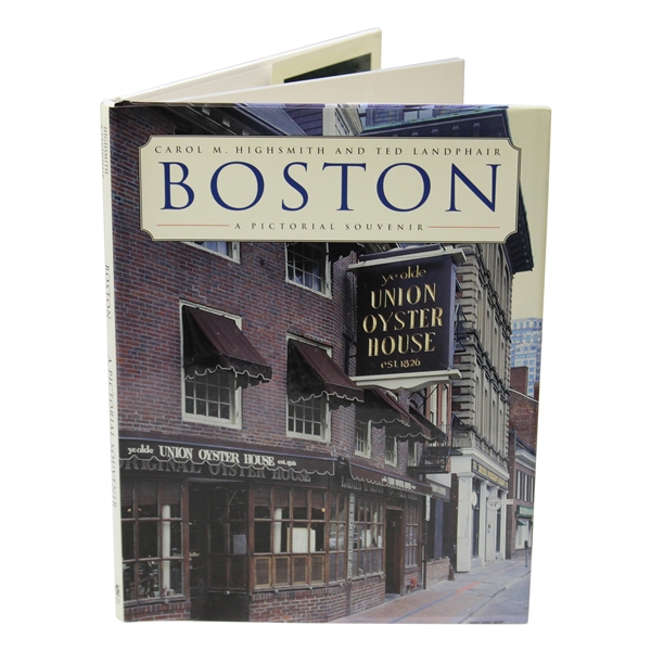 Payne Stewart's Personal Book 'Boston: A Pictorial Souvenir' with Ryder Cup Team Note