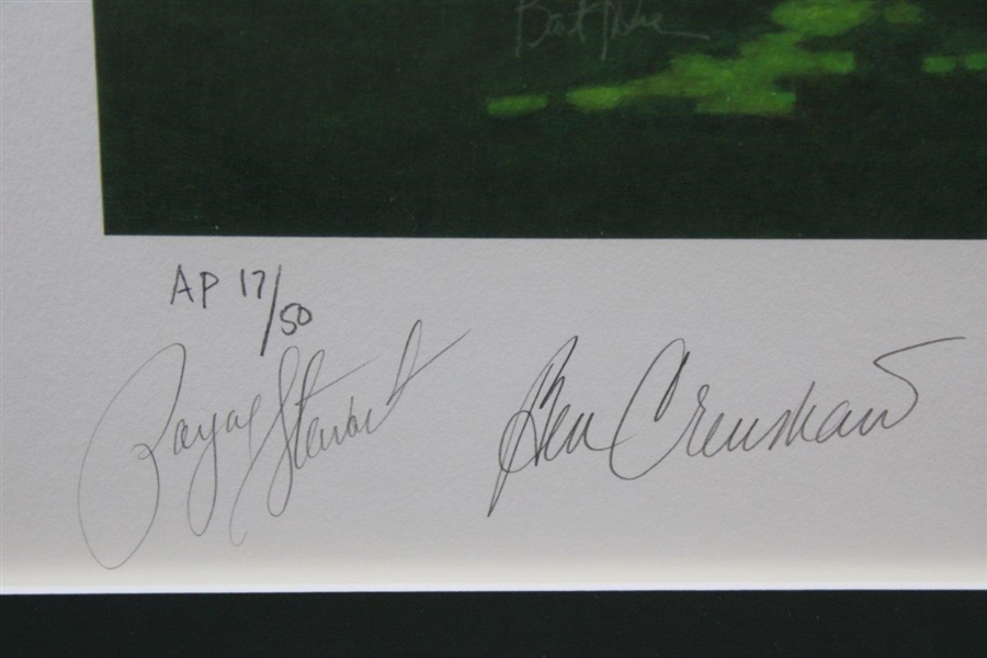 Payne Stewart's Personal Ltd Ed Stewart, Crenshaw, Watson & Nelson Signed AP #17/50 Print JSA ALOA