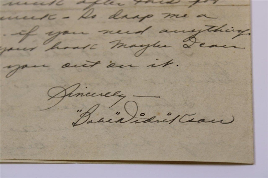 Babe Didrickson Signed Handwritten 4-page Letter - February 21, 1937 JSA FULL #BB85447