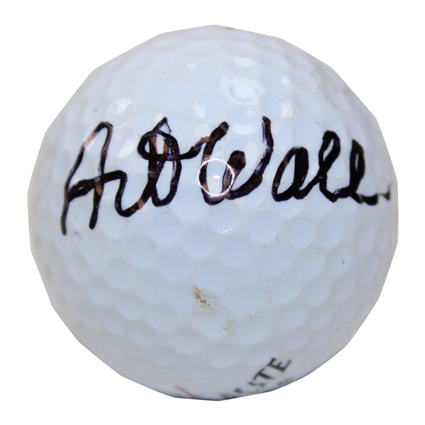 Art Wall Signed Top-Flite Magna 1 Logo Golf Ball JSA ALOA