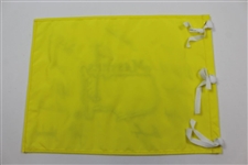 Undated Masters Champions Dinner Flag Signed by 13 with Coody Center - Charles Coody Collection JSA ALOA