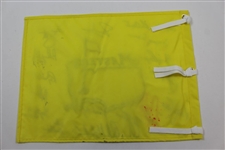 Undated Masters Champions Dinner Flag Signed by 17 Including Jack, Phil & others - Charles Coody Collection JSA ALOA