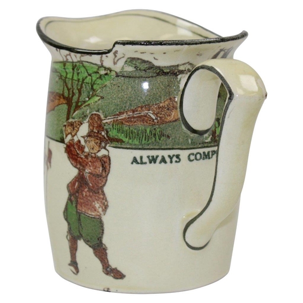 Royal Doulton Series Ware 'He That Always Complains Is Never Pitied' Pitcher