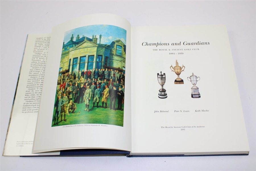 2001 The Royal & Ancient Golf Club 1884-1939 'Champions And Guardians' Hand Numbered Ltd Ed #1279
