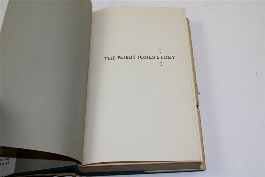 1953 'The Bobby Jones Story' From the Writings of O.B. Keeler by Grantland Rice