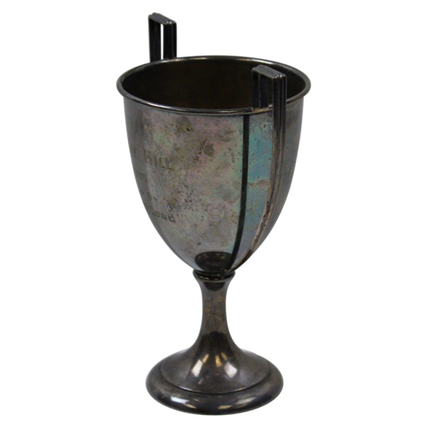 1915 Cobble Hill Sterling Silver Trophy Cup Won by J.M. DeLong