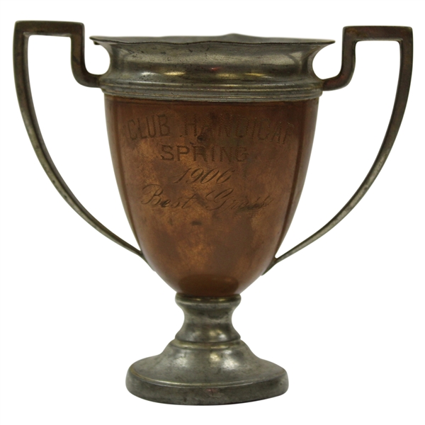 1906 Club Handicap Spring Best Gross Trophy Cup