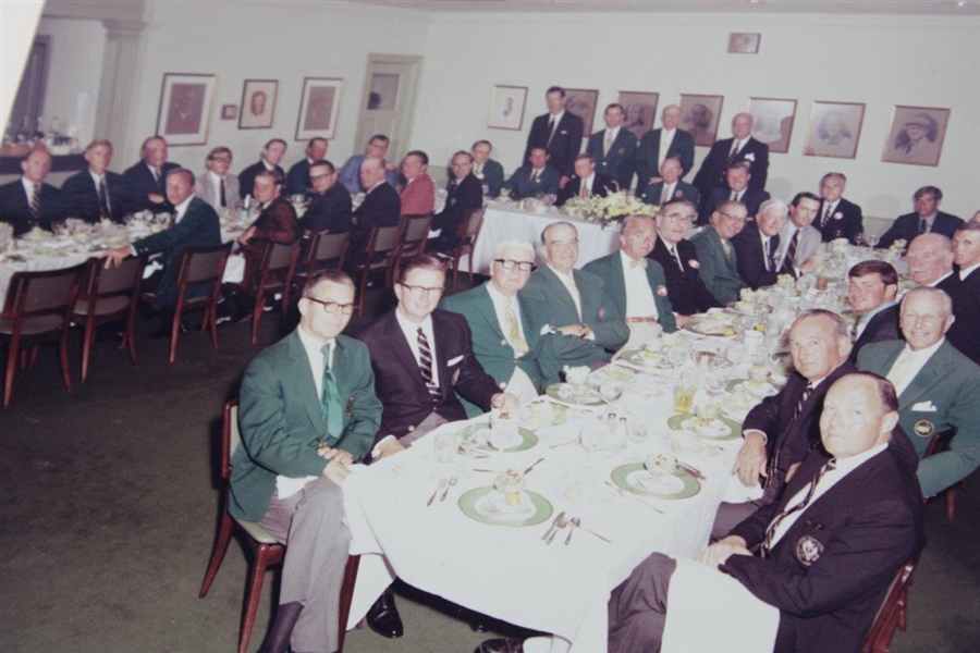 Vinny Giles' Augusta National Golf Club 1969 Masters Tournament Amateur Dinner Photo in Folder