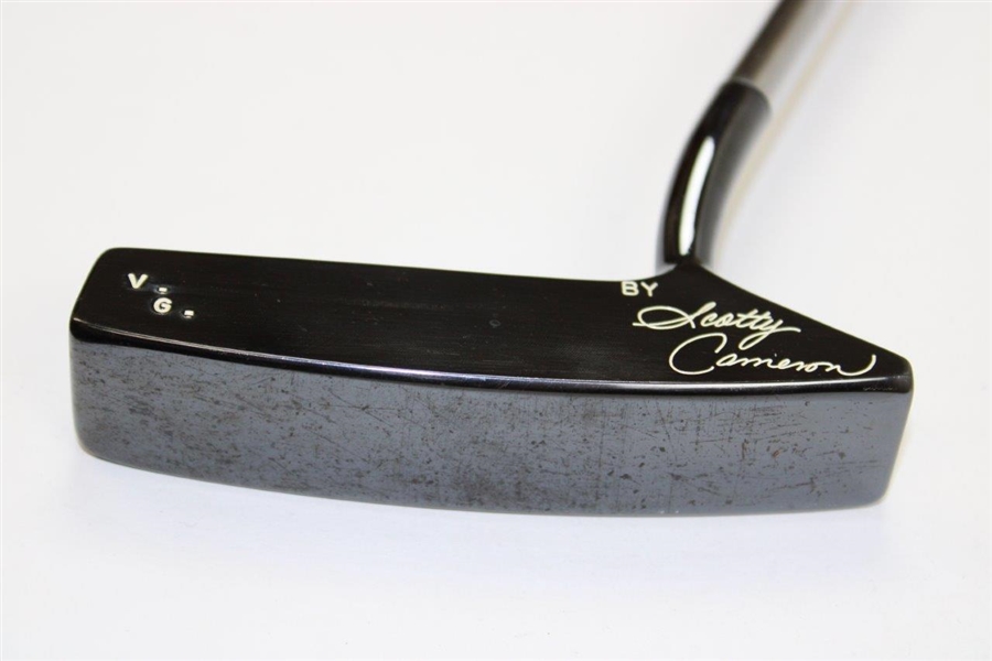 Vinny Giles' Personal Used Mizuno By Scotty Cameron Putter with 'V.G.' on Face with Headcover