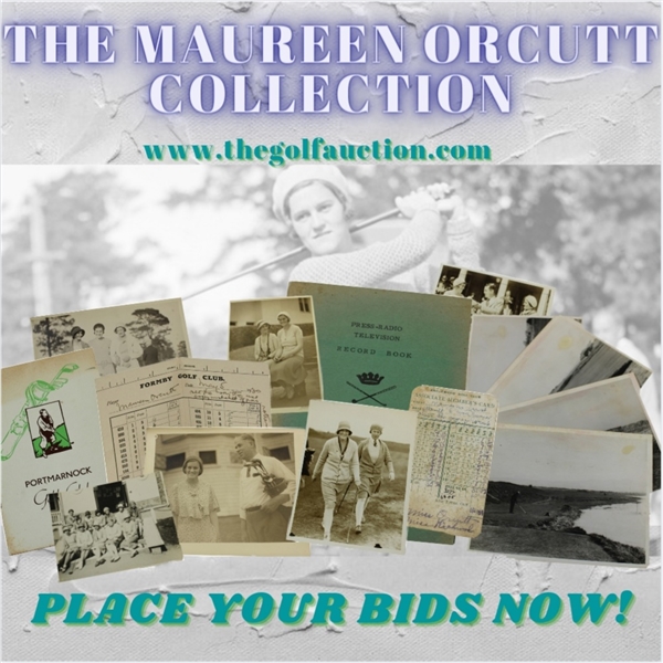 Maureen Orcutt's 1957 Women's Titleholders at Augusta CC Press-Radio TV Record Book - Seldom Seen